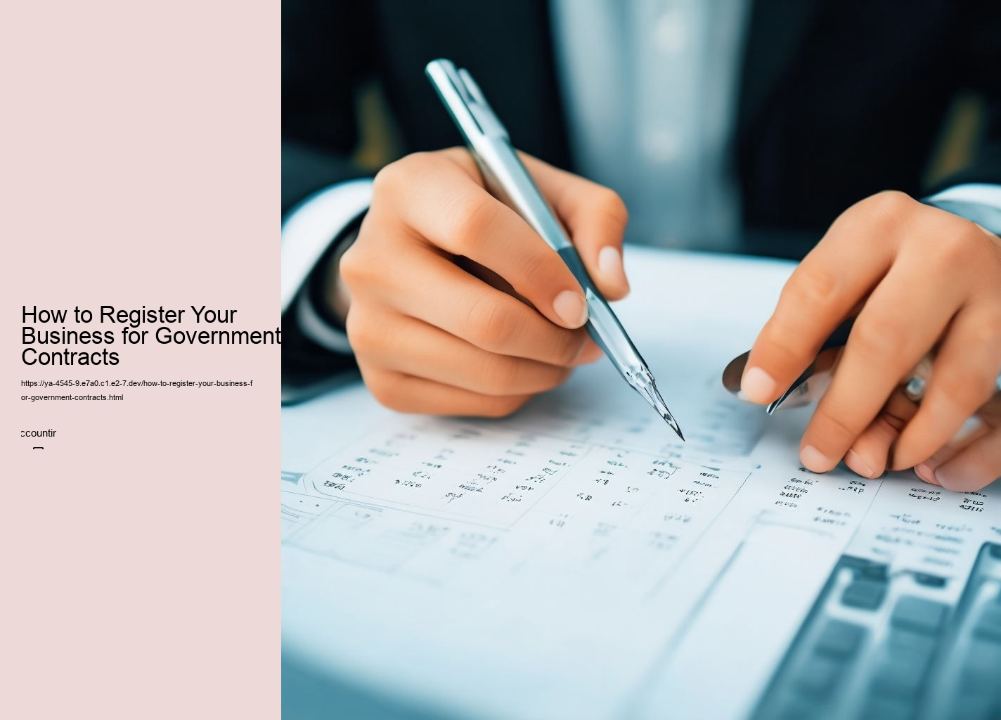 How to Register Your Business for Government Contracts